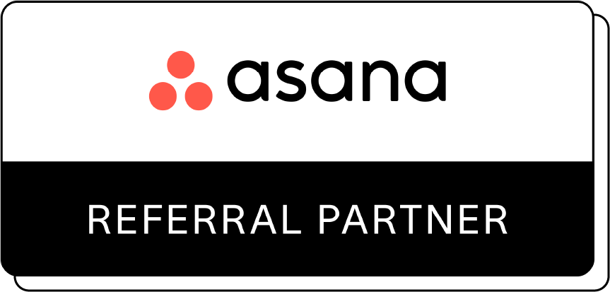 Asana Solutions Partner Program badge