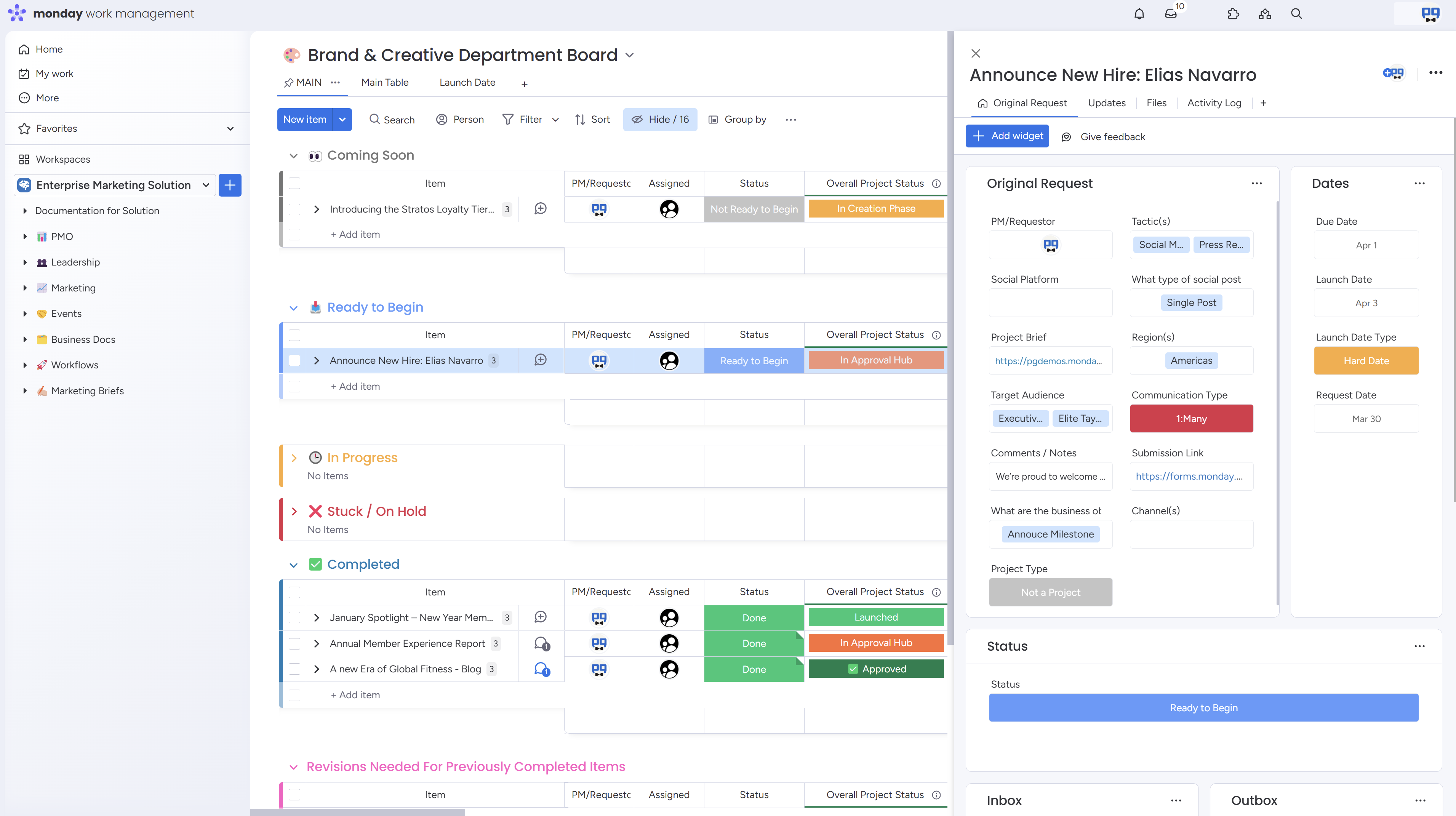 Unified Workflows
